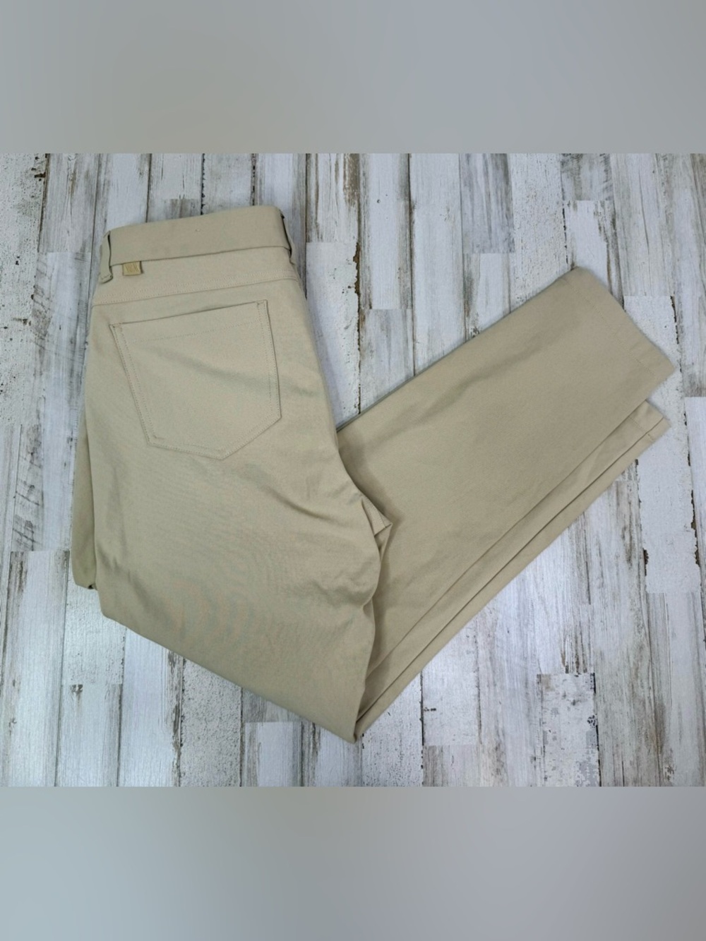 VRST Limitless Pants Mens 36x29 Tan Straight Stretch Minimalist Business Casual